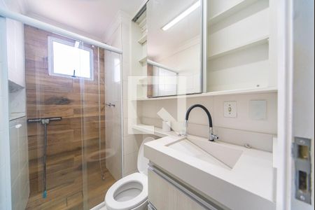 Banheiro de apartamento para alugar com 2 quartos, 56m² em Jardim Cristiane, Santo André