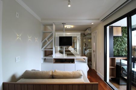 Sala de kitnet/studio para alugar com 1 quarto, 29m² em Itaim Bibi, São Paulo