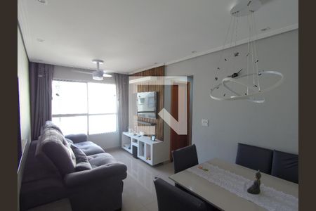 Sala  de apartamento à venda com 2 quartos, 53m² em Jardim Paraventi, Guarulhos