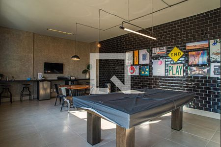 Studio para alugar com 25m², 1 quarto e sem vaga Studio para alugar com 25m², 1 quarto e sem vagaÁrea comum - Sala de Jogos