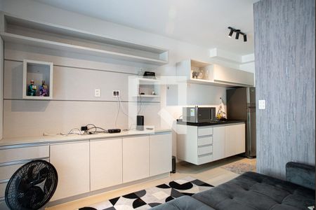 Sala/Quarto de kitnet/studio para alugar com 1 quarto, 25m² em Consolação, São Paulo