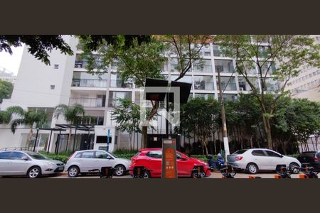 Studio para alugar com 25m², 1 quarto e sem vaga Studio para alugar com 25m², 1 quarto e sem vagaFachada