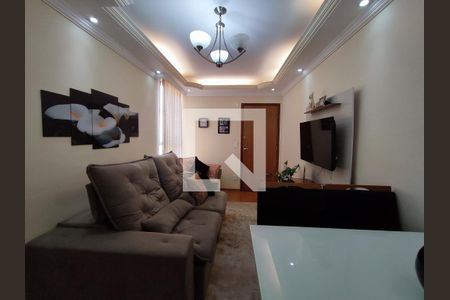 Sala de apartamento à venda com 2 quartos, 55m² em Chácaras Reunidas Santa Terezinha, Contagem