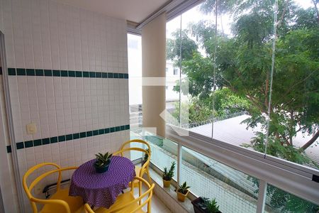 Varanda da Sala de apartamento à venda com 2 quartos, 80m² em Barra da Tijuca, Rio de Janeiro