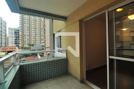 Sala - Varanda de apartamento para alugar com 1 quarto, 50m² em Campestre, Santo André