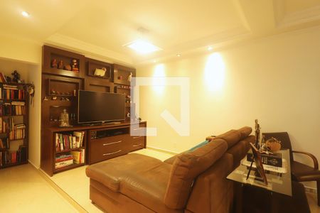 Sala de apartamento à venda com 3 quartos, 105m² em Campestre, Santo André