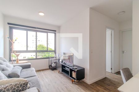 Sala de apartamento à venda com 2 quartos, 57m² em Santana, Porto Alegre