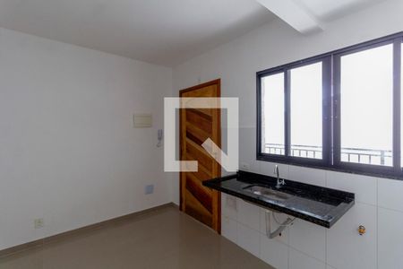 Sala e Cozinha Integrada de apartamento para alugar com 1 quarto, 25m² em Vila Santana, São Paulo