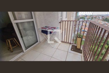 Apartamento à venda com 62m², 3 quartos e 1 vagaVaranda da sala 