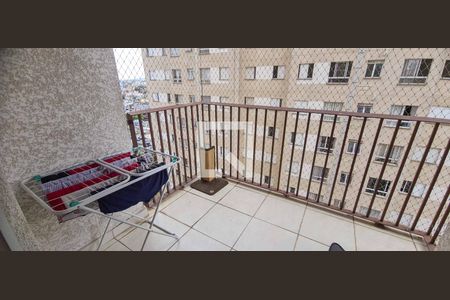 Apartamento à venda com 62m², 3 quartos e 1 vagaVaranda da sala 