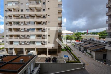 Varanda da Sala - vista de kitnet/studio para alugar com 1 quarto, 42m² em Centro, São Bernardo do Campo