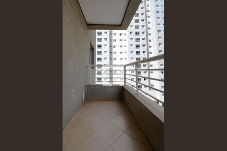 Varanda da Sala de kitnet/studio para alugar com 1 quarto, 51m² em Centro, Santo André