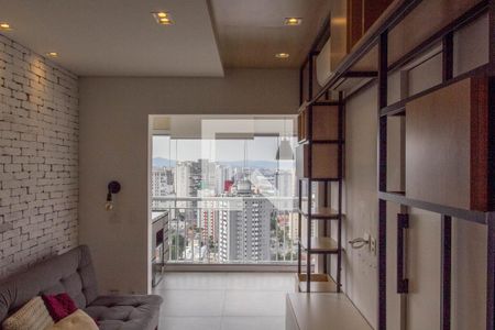 Sala de apartamento à venda com 1 quarto, 49m² em Tatuapé, São Paulo