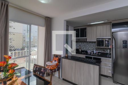 Sala/Cozinha de apartamento para alugar com 2 quartos, 52m² em Fátima, Canoas