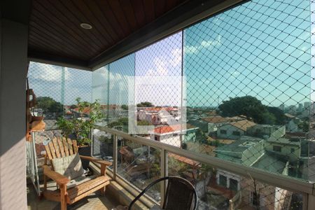 Varanda da Sala de apartamento para alugar com 2 quartos, 82m² em Vila Marari, São Paulo
