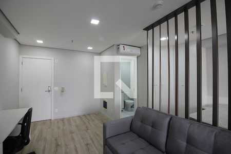 Sala de apartamento para alugar com 1 quarto, 42m² em Centro, São Bernardo do Campo