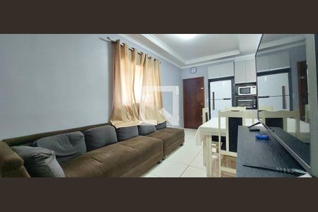 Sala de apartamento à venda com 2 quartos, 55m² em Vila Francisco Matarazzo, Santo André