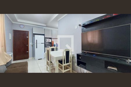 Sala de apartamento à venda com 2 quartos, 55m² em Vila Francisco Matarazzo, Santo André