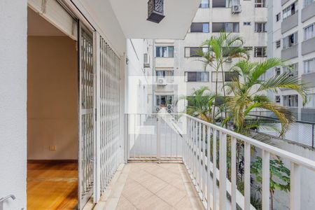 Varanda de apartamento à venda com 2 quartos, 67m² em Jardim Paulista, São Paulo