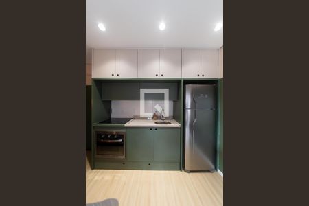 Studio à venda com 29m², 1 quarto e sem vagaCozinha