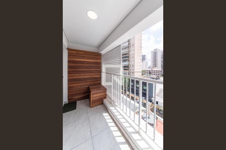 Studio à venda com 29m², 1 quarto e sem vagaVaranda