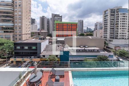 Studio à venda com 29m², 1 quarto e sem vagaVaranda - Vista
