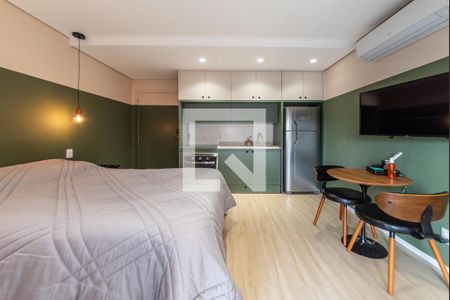 Quarto de kitnet/studio à venda com 1 quarto, 29m² em Brooklin Paulista, São Paulo