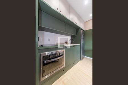 Cozinha de kitnet/studio à venda com 1 quarto, 29m² em Brooklin Paulista, São Paulo