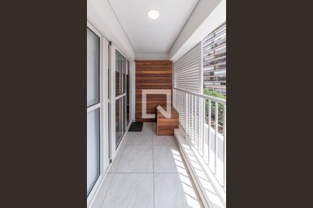 Studio à venda com 29m², 1 quarto e sem vagaVaranda