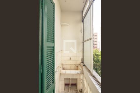 Studio à venda com 32m², 1 quarto e sem vagaVaranda