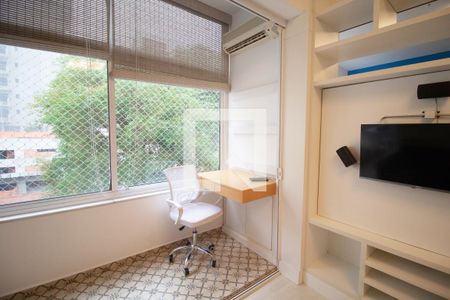 Sala de apartamento à venda com 1 quarto, 80m² em Jardim Paulista, São Paulo