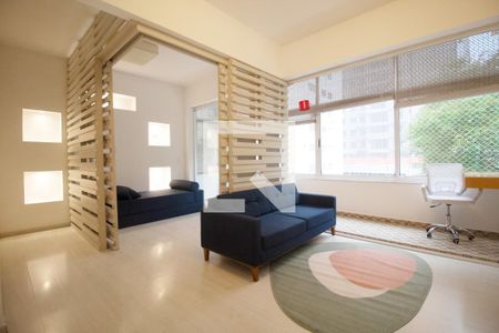 Sala de apartamento à venda com 1 quarto, 80m² em Jardim Paulista, São Paulo
