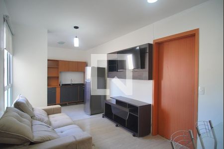 Sala de apartamento para alugar com 1 quarto, 47m² em Feitoria, São Leopoldo