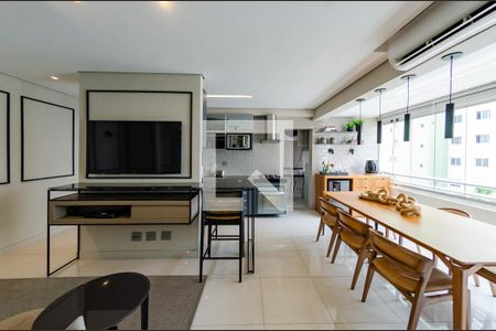 Sala de apartamento para alugar com 3 quartos, 83m² em Gutierrez, Belo Horizonte