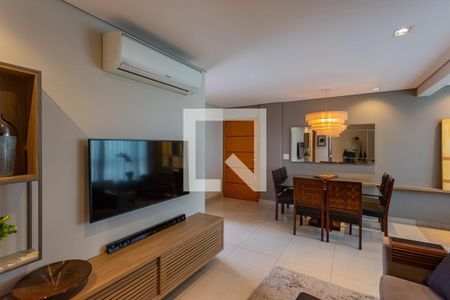 Sala de apartamento à venda com 3 quartos, 90m² em Renascença, Belo Horizonte