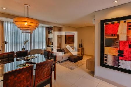 Sala de apartamento à venda com 3 quartos, 90m² em Renascença, Belo Horizonte