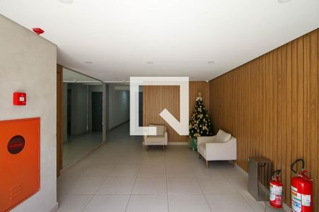 Apartamento à venda com 31m², 1 quarto e sem vaga Apartamento à venda com 31m², 1 quarto e sem vagaHall social