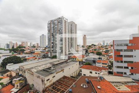 Varanda da Sala de apartamento à venda com 1 quarto, 31m² em Parque da Vila Prudente, São Paulo