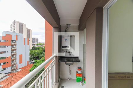 Varanda da Sala de apartamento à venda com 1 quarto, 31m² em Parque da Vila Prudente, São Paulo