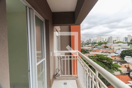 Varanda da Sala de apartamento à venda com 1 quarto, 31m² em Parque da Vila Prudente, São Paulo