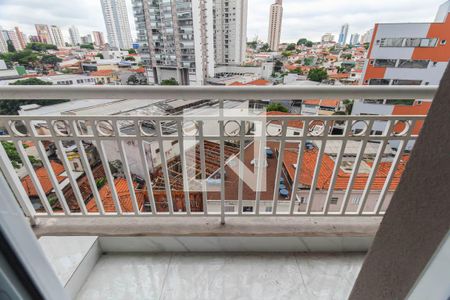 Varanda da Sala de apartamento à venda com 1 quarto, 31m² em Parque da Vila Prudente, São Paulo