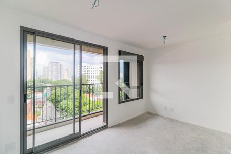 Sala de apartamento à venda com 1 quarto, 37m² em Santo Amaro, São Paulo