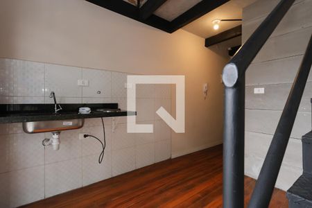 Studio - Sala/Cozinha de kitnet/studio para alugar com 1 quarto, 30m² em Santana, São Paulo