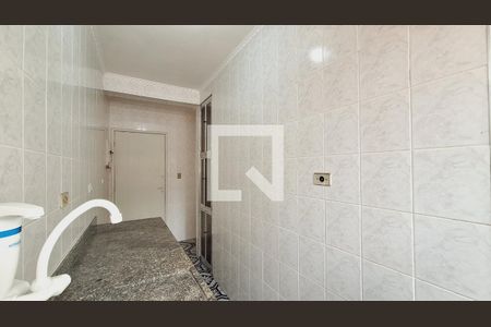Cozinha de apartamento para alugar com 1 quarto, 45m² em Ocian, Praia Grande