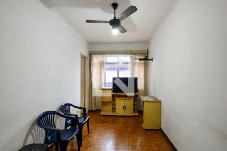 Sala de apartamento para alugar com 1 quarto, 45m² em Ocian, Praia Grande