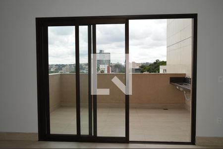 Varanda da Sala de apartamento para alugar com 5 quartos, 177m² em Fonte Grande, Contagem