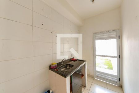 Cozinha de apartamento para alugar com 2 quartos, 45m² em Jardim Cinco de Julho, São Paulo