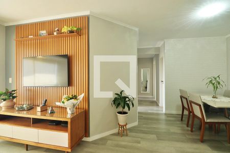 Sala de apartamento para alugar com 3 quartos, 94m² em Vila São Pedro, Santo André