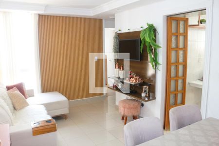 Sala de apartamento para alugar com 2 quartos, 57m² em São José, São Caetano do Sul