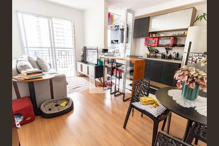 Sala de apartamento para alugar com 2 quartos, 49m² em Quarta Parada, São Paulo